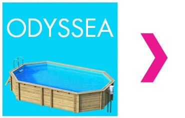 Piscine bois Odyssea - Génération Bien-Être Tilff Liège