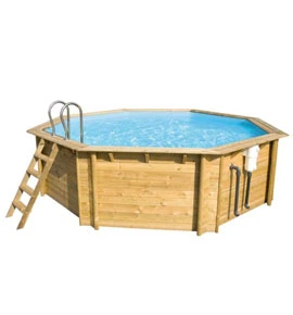 Kit piscine en bois Tropic